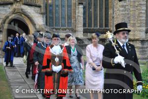 Mayor of Yeovil’s Civic Service Part 2 – July 5, 2015: Civic leaders from around the area attended the Civic Service for the Mayor of Yeovil, Cllr Mike Lock. Photo 6