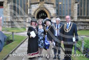 Mayor of Yeovil’s Civic Service Part 2 – July 5, 2015: Civic leaders from around the area attended the Civic Service for the Mayor of Yeovil, Cllr Mike Lock. Photo 9