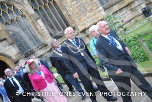 Mayor of Yeovil’s Civic Service Part 2 – July 5, 2015: Civic leaders from around the area attended the Civic Service for the Mayor of Yeovil, Cllr Mike Lock. Photo 10