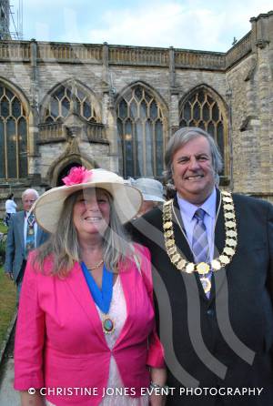 Mayor of Yeovil’s Civic Service Part 2 – July 5, 2015: Civic leaders from around the area attended the Civic Service for the Mayor of Yeovil, Cllr Mike Lock. Photo 12