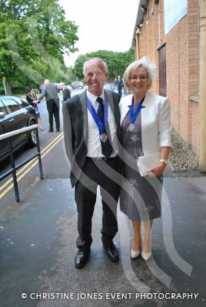 Mayor of Yeovil’s Civic Service Part 2 – July 5, 2015: Civic leaders from around the area attended the Civic Service for the Mayor of Yeovil, Cllr Mike Lock. Photo 13