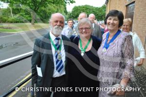 Mayor of Yeovil’s Civic Service Part 2 – July 5, 2015: Civic leaders from around the area attended the Civic Service for the Mayor of Yeovil, Cllr Mike Lock. Photo 15