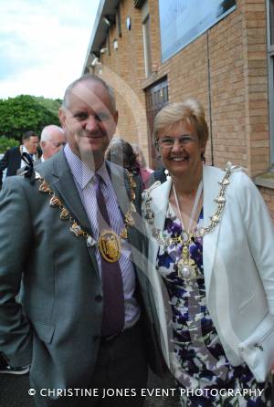 Mayor of Yeovil’s Civic Service Part 2 – July 5, 2015: Civic leaders from around the area attended the Civic Service for the Mayor of Yeovil, Cllr Mike Lock. Photo 16