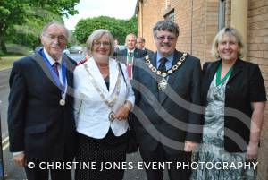Mayor of Yeovil’s Civic Service Part 2 – July 5, 2015: Civic leaders from around the area attended the Civic Service for the Mayor of Yeovil, Cllr Mike Lock. Photo 19