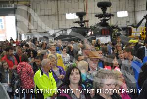 Westland Centenary Family Day Part 1- July 12, 2015: Thousands of people attend open day at AgustaWestland factory in Yeovil. Photo 5