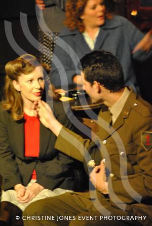 Please Come Home Dress Rehearsal Part 2 – July 22, 2015: Lynn Lee Brown’s play at the Swan Theatre based on a true life love story set in Yeovil during the Second World War. Photo 2