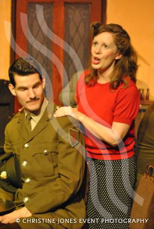Please Come Home Dress Rehearsal Part 2 – July 22, 2015: Lynn Lee Brown’s play at the Swan Theatre based on a true life love story set in Yeovil during the Second World War. Photo 21