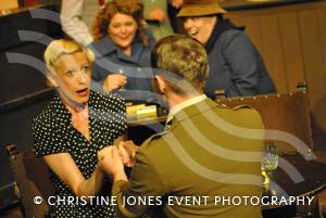 Please Come Home Dress Rehearsal Part 3 – July 22, 2015: Lynn Lee Brown’s play at the Swan Theatre based on a true life love story set in Yeovil during the Second World War. Photo 1