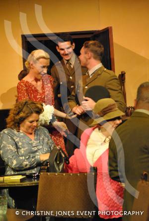Please Come Home Dress Rehearsal Part 3 – July 22, 2015: Lynn Lee Brown’s play at the Swan Theatre based on a true life love story set in Yeovil during the Second World War. Photo 15