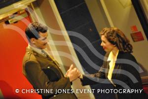 Please Come Home Part 2 – July 25, 2015: Final night of Lynn Lee Brown’s play at the Swan Theatre based on a true life love story set in Yeovil during the Second World War. Photo 9