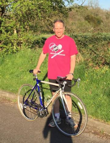 SOUTH SOMERSET NEWS: Cycling in memory of his wife