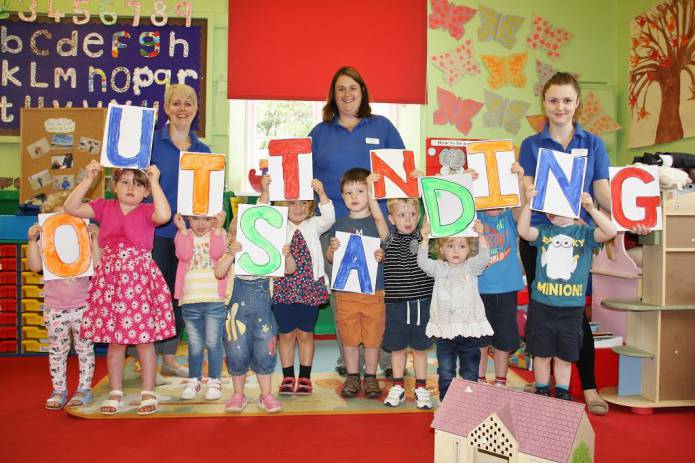SCHOOLS AND COLLEGES: West Chinnock Playschool is outstanding - that's official!