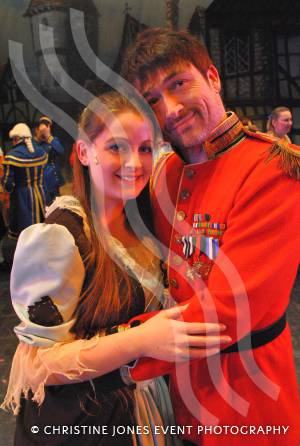 Cinderella with the Yeovil Amateur Panto Society. Cinders and Prince Charming. Photo 7