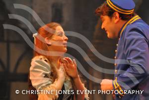 Cinderella with the Yeovil Amateur Panto Society. Cinders and Buttons. Photo 29