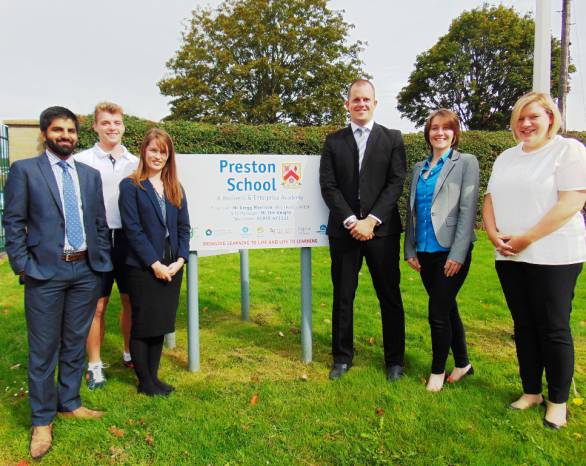 SCHOOLS AND COLLEGES: New staff settling in at Preston School