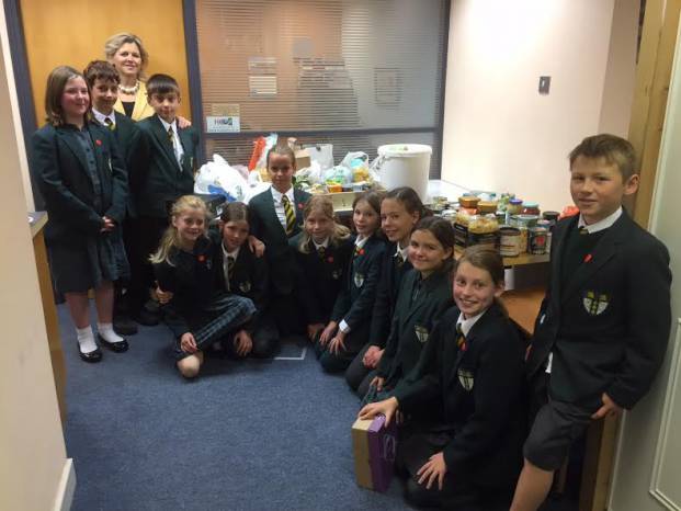 SCHOOLS AND COLLEGES: Lord's Larder benefits from Chard School harvest festival
