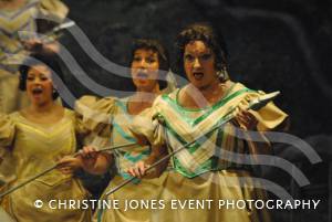 YAOS & Iolanthe Part 1 – October 2015: Members of the Yeovil Amateur Operatic Society perform the Gilbert & Sullivan production Iolanthe at the Octagon Theatre in Yeovil in October 2015.  Photo 14