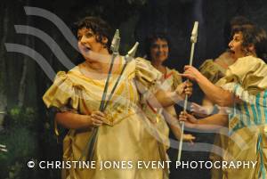 YAOS & Iolanthe Part 1 – October 2015: Members of the Yeovil Amateur Operatic Society perform the Gilbert & Sullivan production Iolanthe at the Octagon Theatre in Yeovil in October 2015.  Photo 15