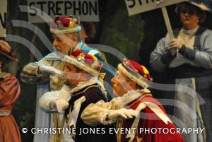 YAOS & Iolanthe Part 8 – October 2015: Members of the Yeovil Amateur Operatic Society perform the Gilbert & Sullivan production Iolanthe at the Octagon Theatre in Yeovil in October 2015.  Photo 2