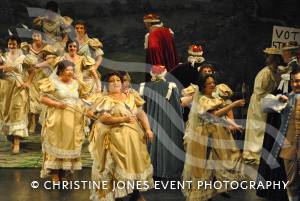 YAOS & Iolanthe Part 8 – October 2015: Members of the Yeovil Amateur Operatic Society perform the Gilbert & Sullivan production Iolanthe at the Octagon Theatre in Yeovil in October 2015.  Photo 7