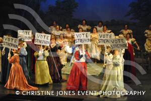 YAOS & Iolanthe Part 8 – October 2015: Members of the Yeovil Amateur Operatic Society perform the Gilbert & Sullivan production Iolanthe at the Octagon Theatre in Yeovil in October 2015.  Photo 10
