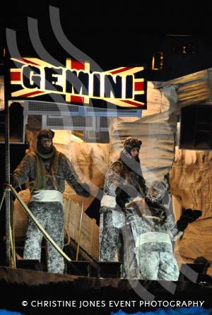 Gemini CC at Ilminster Carnival 2015 – October 3, 2015: The Ilminster-based Gemini CC amazed the crowds of Ilminster Carnival with Scott’s Terra Nova. Photo 5