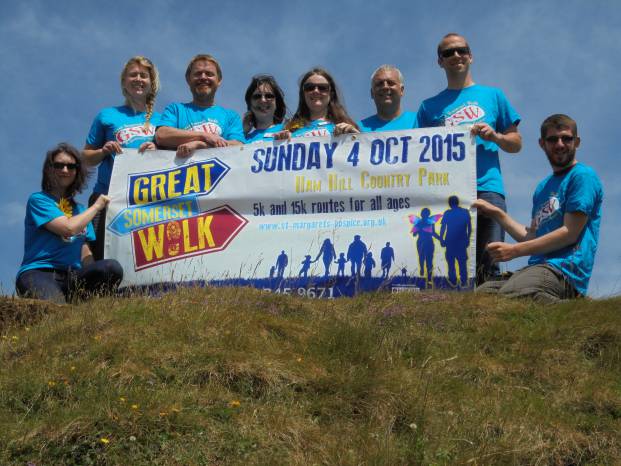 SOMERSET NEWS: Stepping out for St Margaret's Hospice