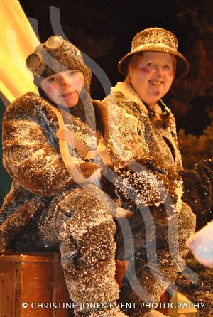 Gemini CC at Chard Carnival – October 10, 2015: Gemini CC and their chilly tableau of Scott’s Terra Nova. Photo 1