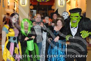 Chard Hallowe'en - October 31, 2015: Lots of spooking goings-on in Chard town centre. Photo 22