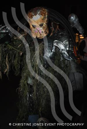 Chard Hallowe'en - October 31, 2015: Lots of spooking goings-on in Chard town centre. Photo 8