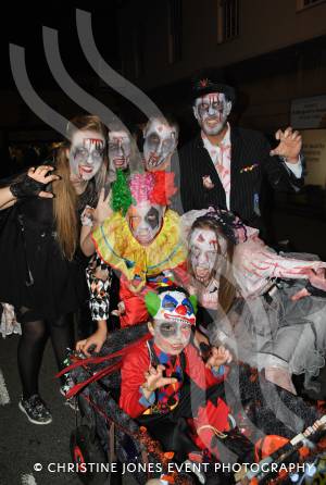 Chard Hallowe'en - October 31, 2015: Lots of spooking goings-on in Chard town centre. Photo 9