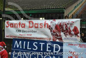 Yeovil Santa Dash – December 13, 2015: Just under 200 runners took part in the annual Santa Dash at Yeovil Country Park to raise money for St Margaret’s Somerset Hospice. Photo 31