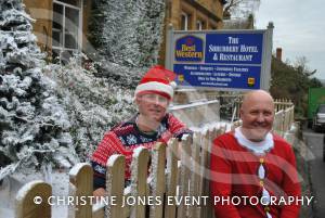 Shrubbery Hotel Winter Wonderland - December 13, 2015: The Shrubbery Hotel in Ilminster was transformed into a Winter Wonderland for the day with Christmas festivities galore. Photo 15