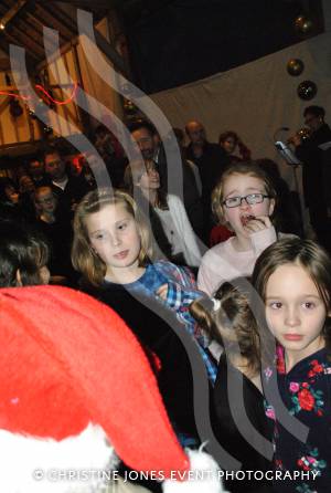 Home Farm Carols – December 2015: A great festive night of carol singing and festive music was held by the School in a Bag charity team at Home Farm in Chilthorne Domer. Photo 10