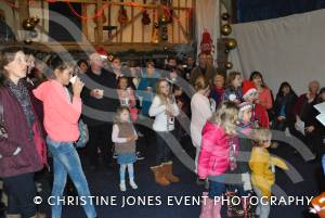 Home Farm Carols – December 2015: A great festive night of carol singing and festive music was held by the School in a Bag charity team at Home Farm in Chilthorne Domer. Photo 1