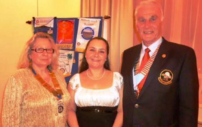 CLUBS AND SOCIETIES: New member joins Ilminster Rotary