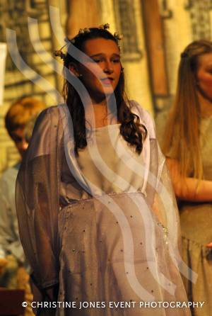 Chard Amateur Theatre Society and Cinderella - Jan 2013: Kira Bellamy as Pixie Nora. Photo 6