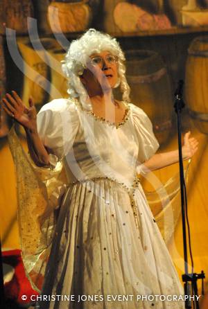 Chard Amateur Theatre Society and Cinderella - Jan 2013: Jeanne Sterland as Fairy Godmother. Photo 13