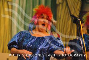 Chard Amateur Theatre Society and Cinderella - Jan 2013: Angie Davies as Ugly Sister, Plain. Photo 19
