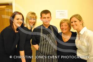 Burns Supper at Wells Town Hall - Jan 25, 2013: The catering team from Tee Time from Mendip Golf Club. Photo 6