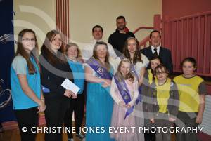 Chard Carnival Cheques – January 2016: Various groups and organisations were at the Guildhall in Chard to receive donations from the proceeds of last year’s Chard Carnival. Photo 4