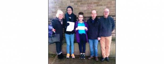 YEOVIL NEWS: Girl Guide Lucy receives support from local councillor