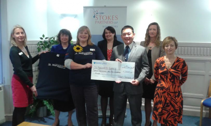 SOUTH SOMERSET NEWS: Stokes Partners support St Margaret’s Hospice