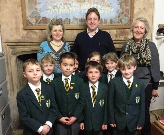 SCHOOL NEWS: Marcus Fysh MP visits Chard School