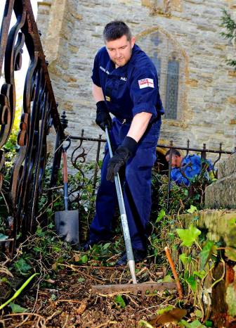 YEOVILTON LIFE: Tidying up the church at Northover Photo 7