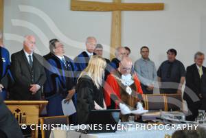 Yeovil Town Council annual meeting – May 3, 2016: Cllr Darren Shutler was elected as the new Mayor of Yeovil during a ceremony at the Baptist Church in South Street, Yeovil, and succeeded Cllr Mike Lock. Photo 13