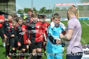 East Coker Cockerels v Avishayes Buzzards Pt 4 – May 8, 2016: The final of the High Holborne Shield played at Yeovil Town FC. East Coker put in a great display and won 5-1. Photo 1
