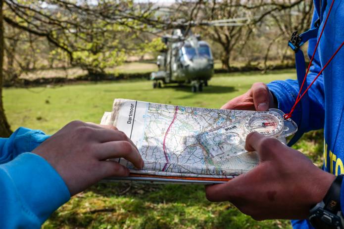 YEOVILTON LIFE: Merlin helicopter personnel support Ten Tors Challenge Photo 7