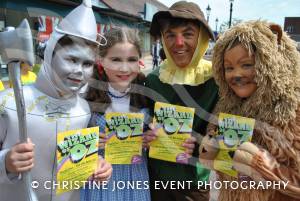 Castaway Theatre Group in Quedam - May 7, 2016: The Castaway Theatre Group promoted their forthcoming production of The Wizard of Oz at the Quedam Shopping Centre in Yeovil. Photo 4