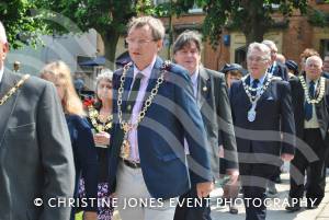 Civic Service in Yeovil - June 5, 2016: The Mayor of Yeovil, Cllr Darren Shutler, held his annual civic service at St John's Church in Yeovil. Photo 14
